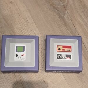 Retro Gaming Coasters Set - Purple